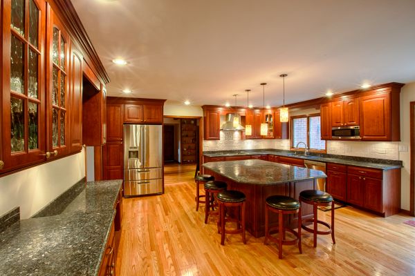 Cherry Kitchen Cabinet Repair in Texarkana